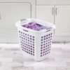 Sterilite 12258004 Ultra Easy Carry Hamper, White Hamper w/Titanium Inserts, 4-Pack Sterilite 12258004 Ultra Easy Carry Hamper, White Hamper w/Titanium Inserts, 4-Pack