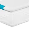 Sterilite 15 Qt Latch Lid Tote, 24 Pack, and 6 Qt Latch Lid Tote, 12 Pack