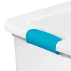 Sterilite 15 Qt Latch Lid Tote, 24 Pack, and 6 Qt Latch Lid Tote, 12 Pack