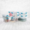 Sterilite 54 Qt. Latched Gasket Plastic Storage Container (4-Pack)