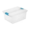 Sterilite Clear Medium Storage Tote, 12 Pack, & Large Storage Tote, 12 Pack Sterilite Clear Medium Storage Tote, 12 Pack, & Large Storage Tote, 12 Pack