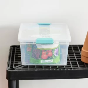 Sterilite Clear Medium Storage Tote, 12 Pack, & Large Storage Tote, 12 Pack Sterilite Clear Medium Storage Tote, 12 Pack, & Large Storage Tote, 12 Pack