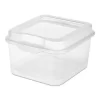 Sterilite Clear Plastic Flip Top Latching Storage Box Container w/ Lid (36 Pack) Sterilite Clear Plastic Flip Top Latching Storage Box Container w Lid (36 Pack)