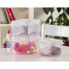 Sterilite Clear Plastic Flip Top Latching Storage Box Container w/ Lid (36 Pack) Sterilite Clear Plastic Flip Top Latching Storage Box Container w Lid (36 Pack)