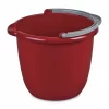 Sterilite Large 10 Quart Easy Pour Spout Pail with Handle, Red (24 Pack) Sterilite Large 10 Quart Easy Pour Spout Pail with Handle, Red (24 Pack)