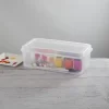 Sterilite Plastic FlipTop Latching Storage Box Container, Clear, 18 Pack