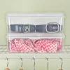Sterilite Plastic FlipTop Latching Storage Box Container, Clear, 24 Pack