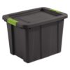Sterilite Tuff1 Latching 18 Gal Plastic Storage Container & Lid (18 Pack)