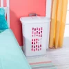Sterilite White Laundry Hamper with Lift-Top, Rolling Wheels and Pull Handle (9-Pack) Sterilite White Laundry Hamper with Lift-Top, Rolling Wheels and Pull Handle (9-Pack)