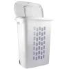 Sterilite White Laundry Hamper with Lift-Top, Rolling Wheels and Pull Handle (9-Pack) Sterilite White Laundry Hamper with Lift-Top, Rolling Wheels and Pull Handle (9-Pack)