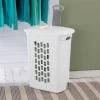Sterilite White Laundry Hamper with Lift-Top, Rolling Wheels and Pull Handle (9-Pack) Sterilite White Laundry Hamper with Lift-Top, Rolling Wheels and Pull Handle (9-Pack)