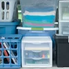 Sterilite White and Clear Countertop 3-Drawer Desktop Storage Unit (12 Pack) Sterilite White and Clear Countertop 3-Drawer Desktop Storage Unit (12 Pack)