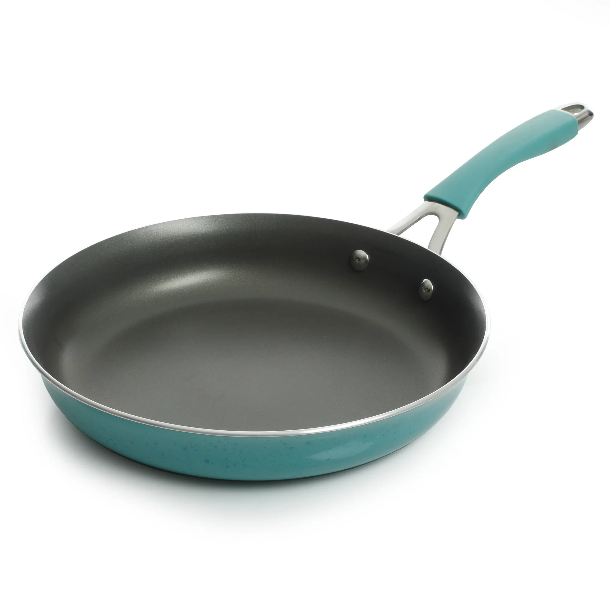 The Pioneer Woman Frontier Speckle Aluminum 10-Piece Cookware Set, Turquoise