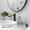 Umbra Titanium Hubba 34 Inch Round Entryways, Bathrooms, Living Rooms and More, Doubles as Wall Art, 34-Inch Circle Mirror, Finish