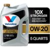 Valvoline Extended Protection Premium Full Synthetic 0W-20 Motor Oil 5 QT