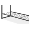 Whitmor Modern Industrial Entryway Bench Shoe Storage, Brown