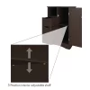 Winston Porter Caril Freestanding Bathroom Cabinet - Espresso