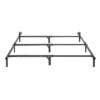 Mainstays 7" Adjustable Metal Bed Frame, Black, Adjusts Twin - Queen