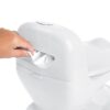 Nuby My Real Potty Training Toilet with Life-Like Flush Button & Sound for Toddlers & Kids, White