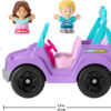 Fisher-Price Little People Barbie Toy Car with Music Sounds and 2 Figures, Beach Cruiser, Toddler Toys Fisher-Price Little People Barbie Toy Car with Music Sounds and 2 Figures, Beach Cruiser, Toddler Toys