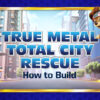 PAW Patrol, True Metal Total City Rescue Vehicle Playset, 1:55 Scale, for Ages 3 and up