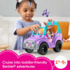 Fisher-Price Little People Barbie Toy Car with Music Sounds and 2 Figures, Beach Cruiser, Toddler Toys Fisher-Price Little People Barbie Toy Car with Music Sounds and 2 Figures, Beach Cruiser, Toddler Toys