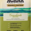 ACANA Highest Protein, Grasslands, Grain Free Dry Dog Food, 25lb