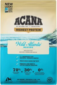 ACANA Highest Protein, Wild Atlantic, Grain Free Dry Dog Food, 4.5lb