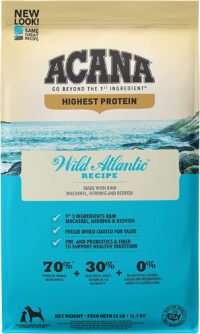 ACANA Red Meat Recipe, Grain-free Dry Dog Food, 25 lb