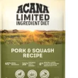 ACANA Singles Limited Ingredient Dry Dog Food, Grain-free, High Protein, Pork & Squash, 13lb