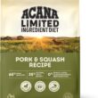 ACANA Singles Limited Ingredient Dry Dog Food, Grain-free, High Protein, Pork & Squash, 4.5lb