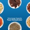 AROMA Professional 6-Tray Black Food Dehydrator with Drip Tray AROMA Professional 6-Tray Black Food Dehydrator with Drip Tray AFD-815B