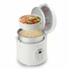 Aroma Housewares 8-Cup (Cooked) (4-Cup UNCOOKED) Digital Rice Cooker and Food Steamer (ARC-914D),White
