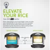 Aroma Housewares ARC-1120SBL SmartCarb Cool-Touch Stainless Steel Rice Multicooker Food Steamer