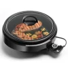 Aroma Housewares ASP-137B Grillet 3Qt. 3-in-1 Cool-Touch Electric Indoor Grill Portable