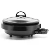 Aroma Housewares ASP-137B Grillet 3Qt. 3-in-1 Cool-Touch Electric Indoor Grill Portable