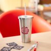ArtMinds 12 Pack: 19oz. Stainless Steel Tumbler with Straw