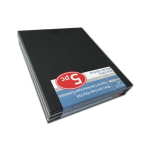 Artist's Loft Necessities 4 Packs: 5 ct. (20 total) 16" x 20" Black Canvas Super Value Pack
