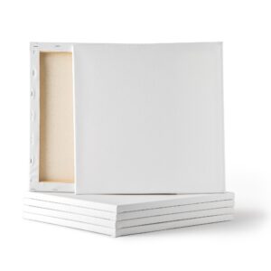 Artist's Loft Necessities 4 Packs: 6 ct. (24 total) 14" x 14" Super Value Pack Canvas