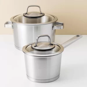 BergHOFF Essentials Manhattan 10-Piece Stainless Steel Cookware Set