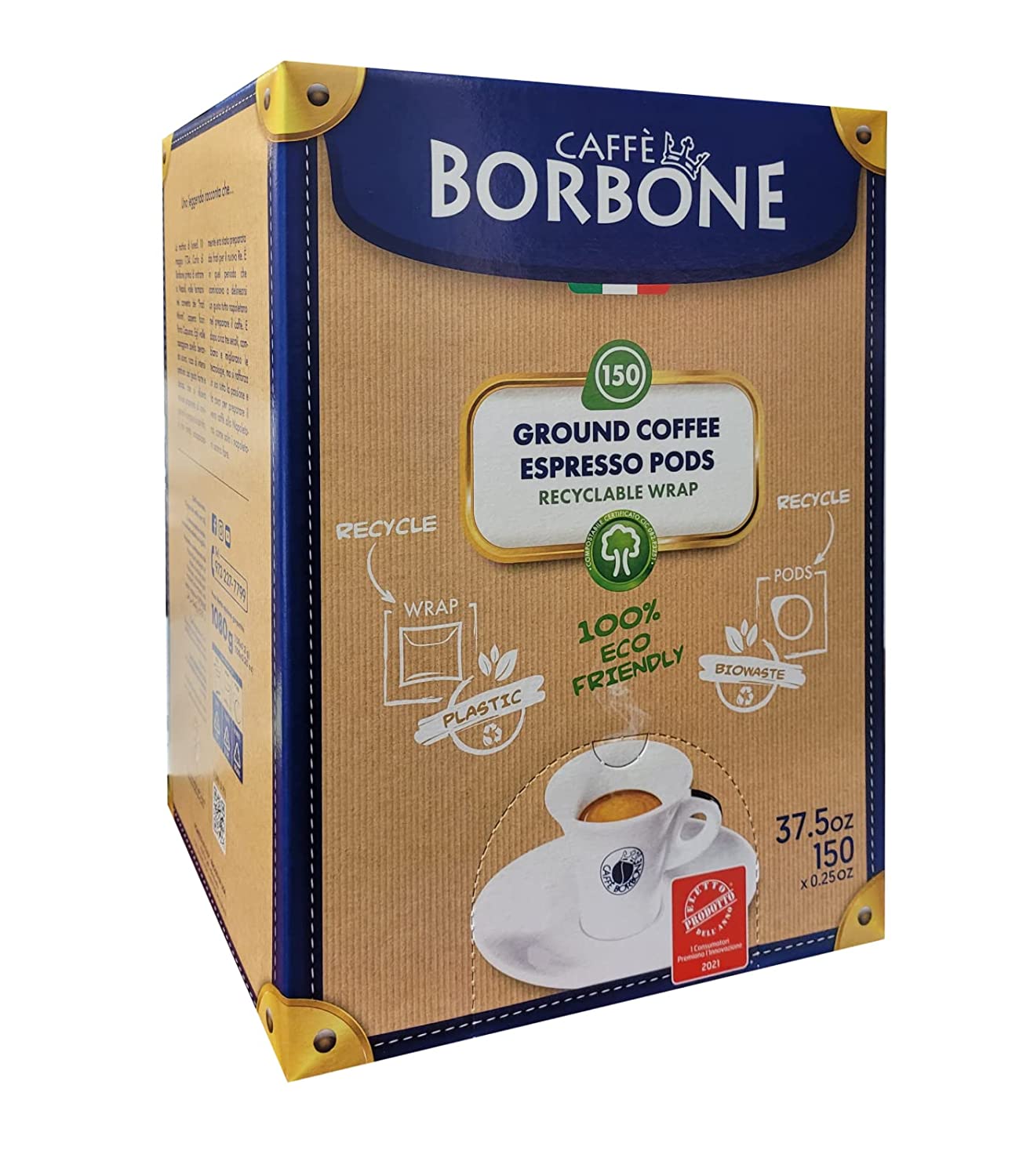 Caffe Borbone ESE Coffee Pods, Miscela Rossa (150 Pods) Reviews 2024