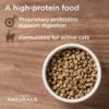 Diamond Naturals Active Cat Adult Dry Cat Food Chicken Protein Formula from Cage-Free Chicken with Superfoods, Probiotics, Antioxidants and Essential Nutrients 18lb Diamond Naturals Active Cat Adult Dry Cat Food Chicken Protein Formula from Cage-Free Chicken with Superfoods, Probiotics, Antioxidants and Essential Nutrients 18lb