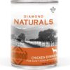 Diamond Naturals Adult Dogs and Puppies Canned Food, Chicken Dinner, 13 oz (12 Pack)