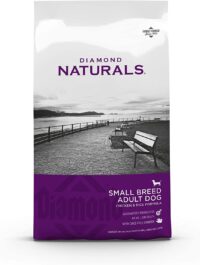Diamond Naturals Dry Food for Adult Dogs, Small Breed Chicken and Rice Formula, 18 Pound Bag