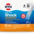 HTH Pool Care Shock Advanced, Swimming Pool Chemical Prevents Bacteria & Algae, Cal Hypo Formula, 1 lb (Pack of 6)