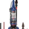 Hoover WindTunnel 2 Whole House Rewind Corded Bagless Upright Vacuum Cleaner with Hepa Media Filtration,UH71250, Blue