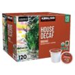 Kirkland Signature Organic House Decaf Coffee K-Cups, 120 Count, 120 Count (Pack of 1)
