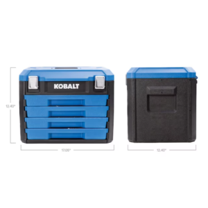 Kobalt 189-Piece Standard (SAE) and Metric Polished Chrome Mechanics Tool Set with Hard Case