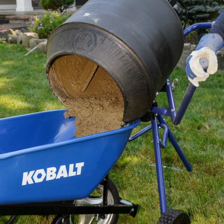 Kobalt 4-cu ft-cu ft 0.5-HP Cement Mixer | Discounttoday.net - Scheels