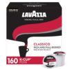 Lavazza SingleServe Coffee KCups for Keurig Brewer, Classico, 160 Count, (Pack of 4)